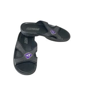 Ringor Flip Flop Sandals Black/Purple Women’s Sz-9 Men’s Sz-7 Comfortable Summer